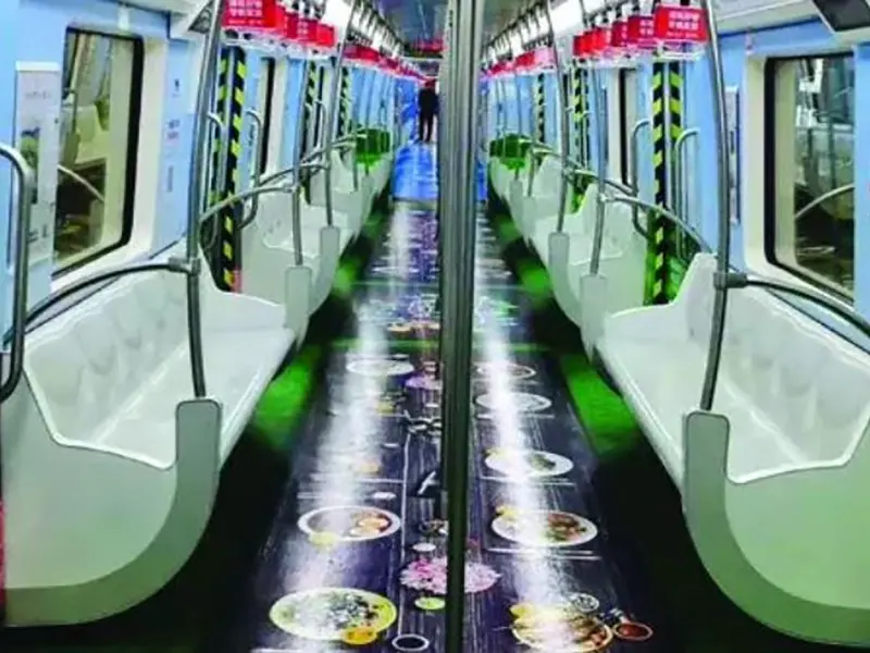 Rail vehicle laminating solutions—The carriage