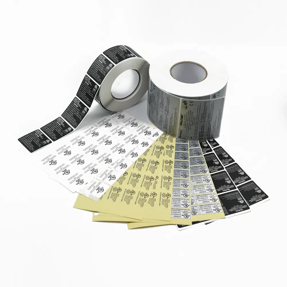 Factory Wholesale Price UL Labels
